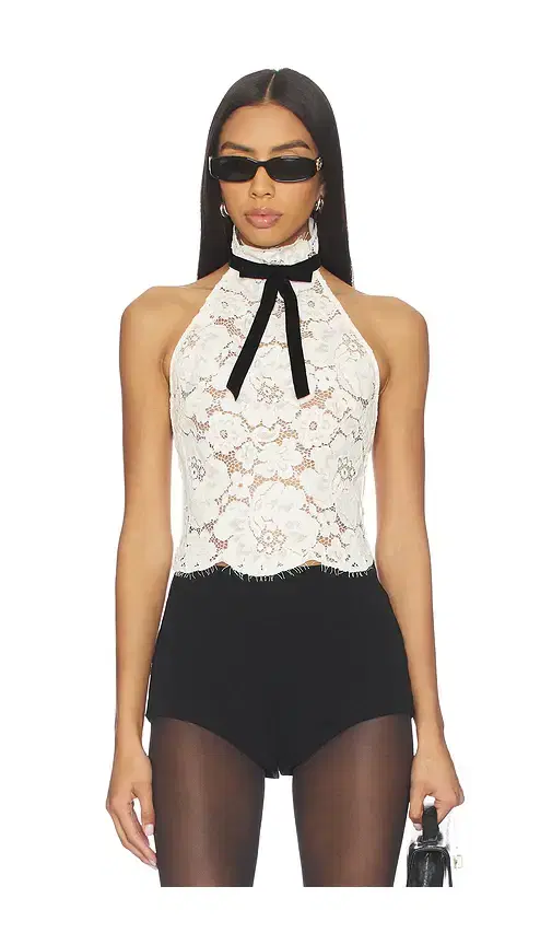 retrofete Ravenna Lace Top