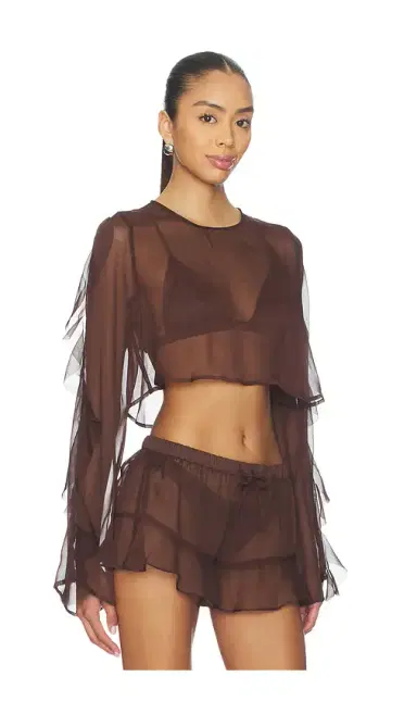 Shani Shemer x REVOLVE Thoma Cropped Shirt | Thumbnail 2 Shani Shemer x REVOLVE Thoma Cropped Shirt | Thumbnail 2