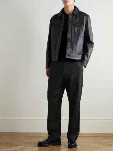NN07 Paw 1089 Straight-Leg Cotton-Blend Twill Trousers - Men | Thumbnail 2 NN07 Paw 1089 Straight-Leg Cotton-Blend Twill Trousers - Men | Thumbnail 2