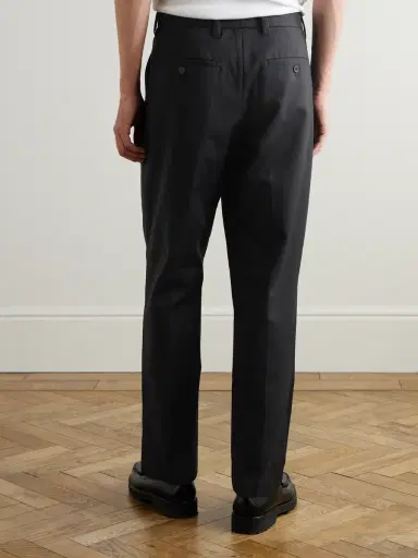 NN07 Paw 1089 Straight-Leg Cotton-Blend Twill Trousers - Men | Thumbnail 4 NN07 Paw 1089 Straight-Leg Cotton-Blend Twill Trousers - Men | Thumbnail 4