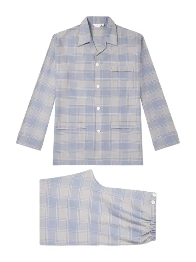 Derek Rose Kelburn 52 Checked Cotton Pyjama Set - Men