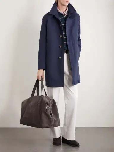 Métier Nomad Suede Weekend Bag - Men | Thumbnail 2 Métier Nomad Suede Weekend Bag - Men | Thumbnail 2