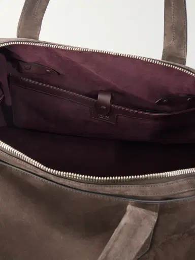 Métier Nomad Suede Weekend Bag - Men | Thumbnail 5 Métier Nomad Suede Weekend Bag - Men | Thumbnail 5