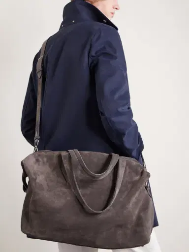 Métier Nomad Suede Weekend Bag - Men | Thumbnail 6 Métier Nomad Suede Weekend Bag - Men | Thumbnail 6