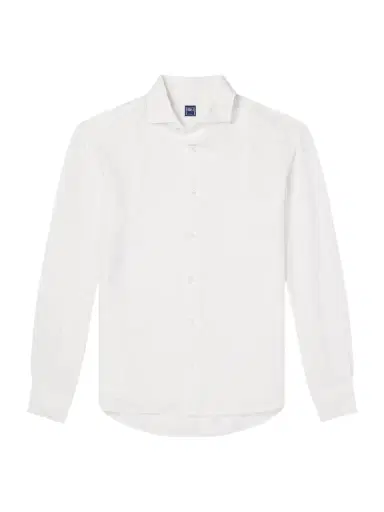 FEDELI Phil Cutaway-Collar Linen Shirt - Men | Thumbnail 1