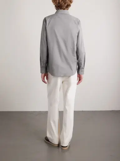 Brunello Cucinelli Cutaway-Collar Cotton Shirt - Men | Thumbnail 4
