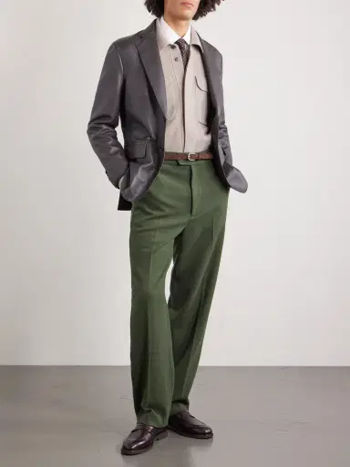 dunhill Cotton and Cashmere-Blend Overshirt - Men | Thumbnail 2 dunhill Cotton and Cashmere-Blend Overshirt - Men | Thumbnail 2