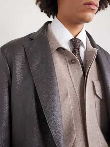 dunhill Cotton and Cashmere-Blend Overshirt - Men | Thumbnail 5 dunhill Cotton and Cashmere-Blend Overshirt - Men | Thumbnail 5