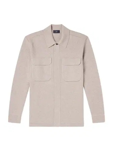 dunhill Cotton and Cashmere-Blend Overshirt - Men | Thumbnail 1 dunhill Cotton and Cashmere-Blend Overshirt - Men | Thumbnail 1