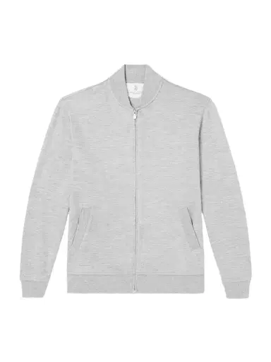 Brunello Cucinelli Cashmere-Blend Zip-Up Sweatshirt - Men | Thumbnail 1