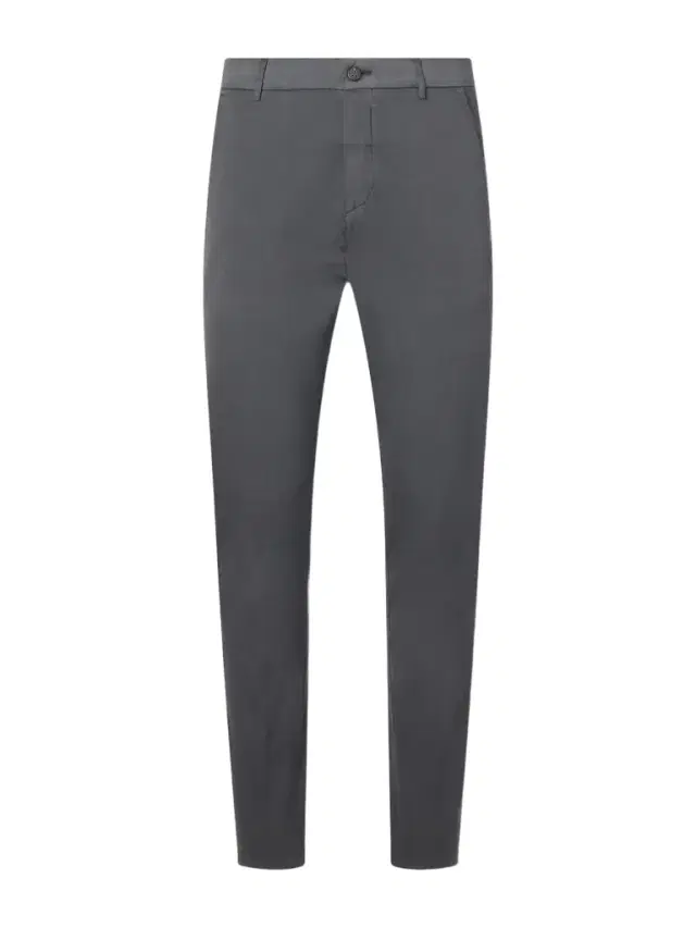 Straight-Leg Pleated Stretch Cotton and Silk-Blend Trousers - Men