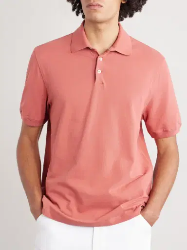 Brunello Cucinelli Slim-Fit Cotton-Piqué Polo Shirt - Men | Thumbnail 3 Brunello Cucinelli Slim-Fit Cotton-Piqué Polo Shirt - Men | Thumbnail 3