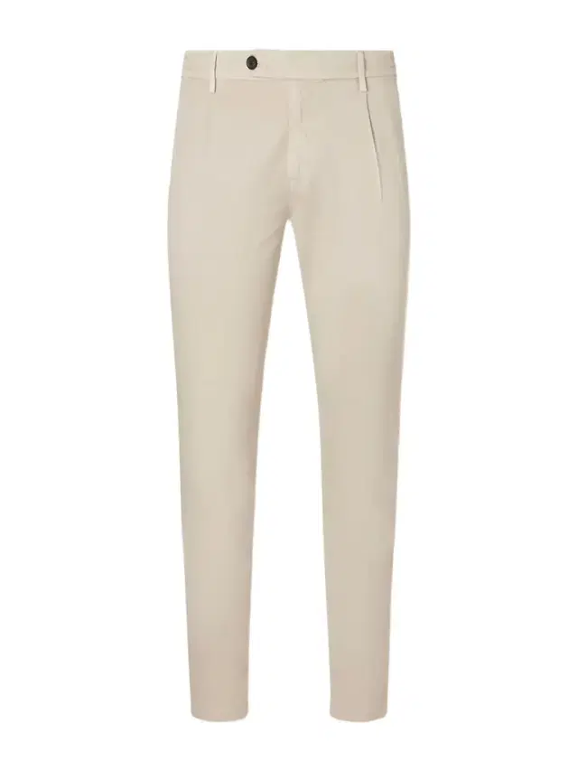 ELEVENTY Slim-Fit Stretch Cotton-Twill Chinos - Men