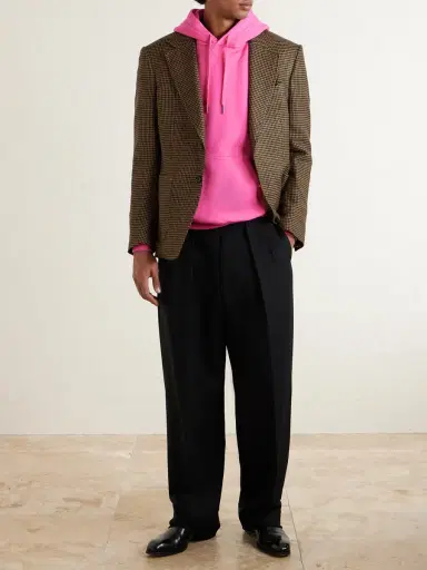Tom Ford Organic Cotton-Jersey Hoodie - Men | Thumbnail 2