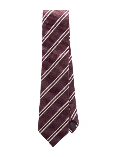 Tom Ford 8cm Striped Silk-Jacquard Tie - Men | Thumbnail 1 Tom Ford 8cm Striped Silk-Jacquard Tie - Men | Thumbnail 1