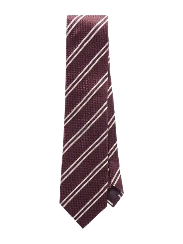Tom Ford 8cm Striped Silk-Jacquard Tie - Men