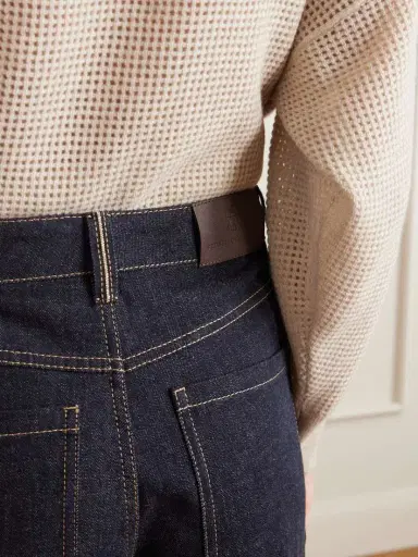 Brunello Cucinelli High-rise Wide-leg Jeans | Thumbnail 5 Brunello Cucinelli High-rise Wide-leg Jeans | Thumbnail 5