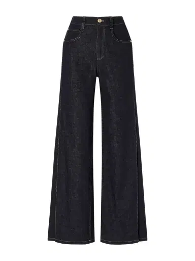 Brunello Cucinelli High-rise Wide-leg Jeans | Thumbnail 1 Brunello Cucinelli High-rise Wide-leg Jeans | Thumbnail 1