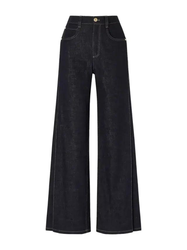 High-rise Wide-leg Jeans