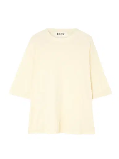 RÓHE Oversized Wool-jersey T-shirt | Thumbnail 1