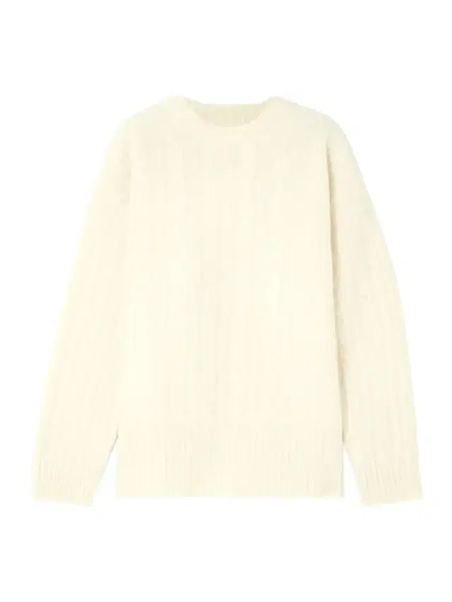 Cable-knit Wool Sweater