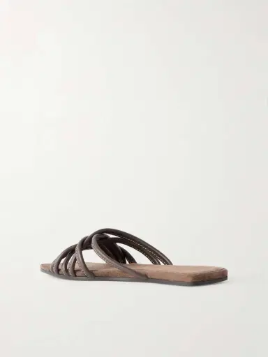 Brunello Cucinelli Leather Sandals | Thumbnail 3 Brunello Cucinelli Leather Sandals | Thumbnail 3