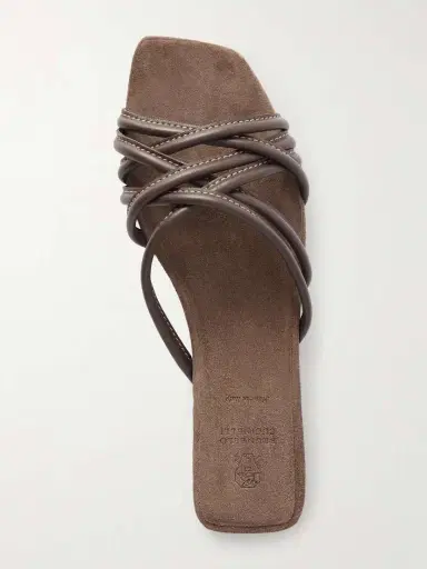 Brunello Cucinelli Leather Sandals | Thumbnail 6 Brunello Cucinelli Leather Sandals | Thumbnail 6