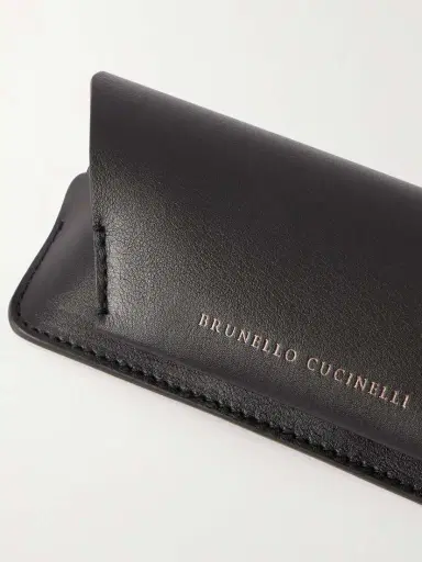 Brunello Cucinelli Leather Glasses Case | Thumbnail 3 Brunello Cucinelli Leather Glasses Case | Thumbnail 3
