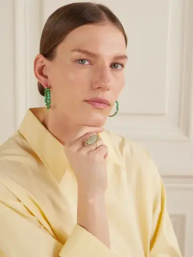 Suzanne Kalan 18-karat Gold, Opal And Diamond Ring | Thumbnail 2