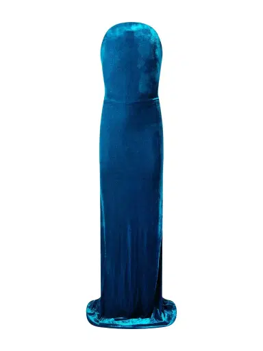 Alaïa Strapless Velvet Gown | Thumbnail 1 Alaïa Strapless Velvet Gown | Thumbnail 1