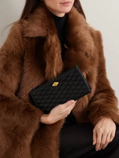 Métier Ease Quilted Leather Clutch | Thumbnail 2