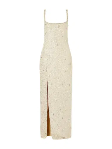 Clio Peppiatt Pamela Embellished Stretch-mesh Gown | Thumbnail 1 Clio Peppiatt Pamela Embellished Stretch-mesh Gown | Thumbnail 1