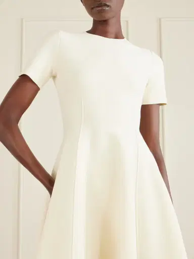 Alexander McQueen Stretch-crepe Mini Dress | Thumbnail 4