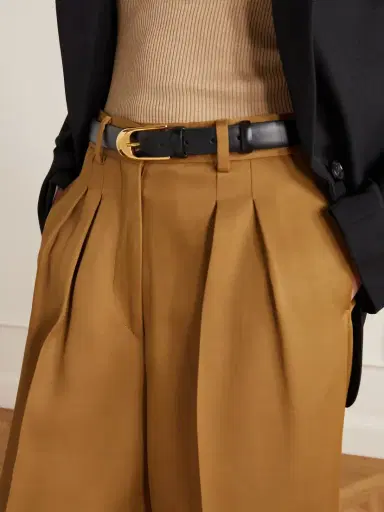 Altuzarra Dash Pleated Twill Barrel-leg Pants | Thumbnail 5 Altuzarra Dash Pleated Twill Barrel-leg Pants | Thumbnail 5