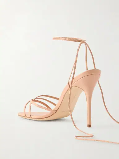 Manolo Blahnik Leva 105 Leather Sandals | Thumbnail 3 Manolo Blahnik Leva 105 Leather Sandals | Thumbnail 3
