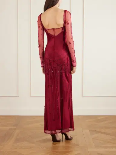 Clio Peppiatt Chandelier Embellished Tulle Gown | Thumbnail 3 Clio Peppiatt Chandelier Embellished Tulle Gown | Thumbnail 3