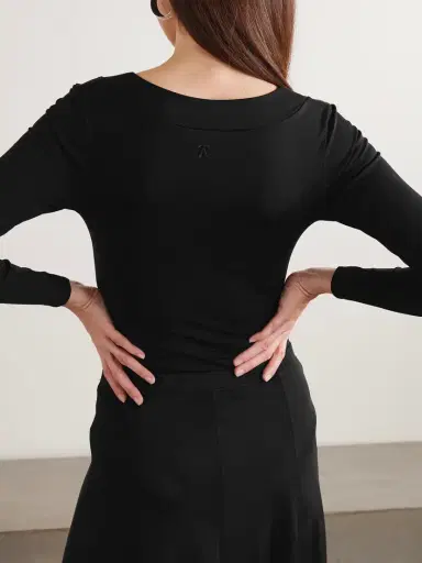 The Park Maranda Scoop Neck Pyratex® Power 3 Full-bottom Bodysuit | Thumbnail 3