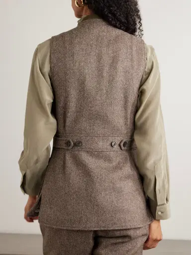 Purdey Checked Wool-tweed Vest | Thumbnail 3