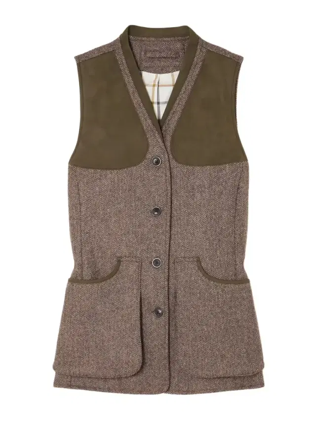 Checked Wool-tweed Vest Checked Wool-tweed Vest