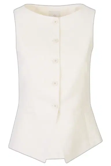 ELEVENTY Boat Neck Button Vest | Thumbnail 1 ELEVENTY Boat Neck Button Vest | Thumbnail 1
