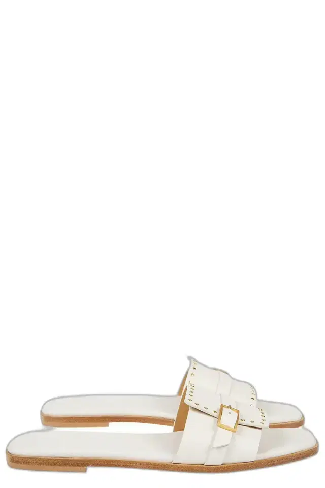 ELEVENTY Buckle Slide Sandal
