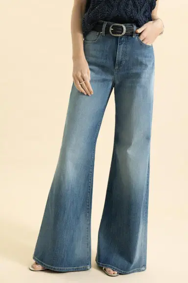 ELEVENTY Crop Flare Jean | Thumbnail 2