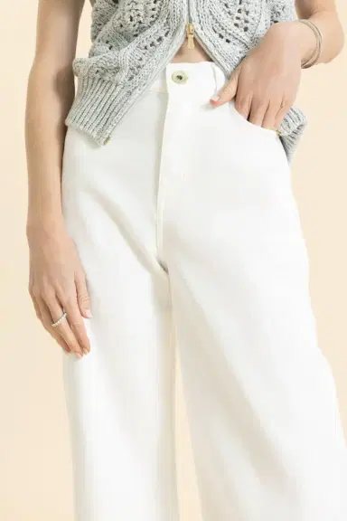 ELEVENTY Crop Flare Jean | Thumbnail 3