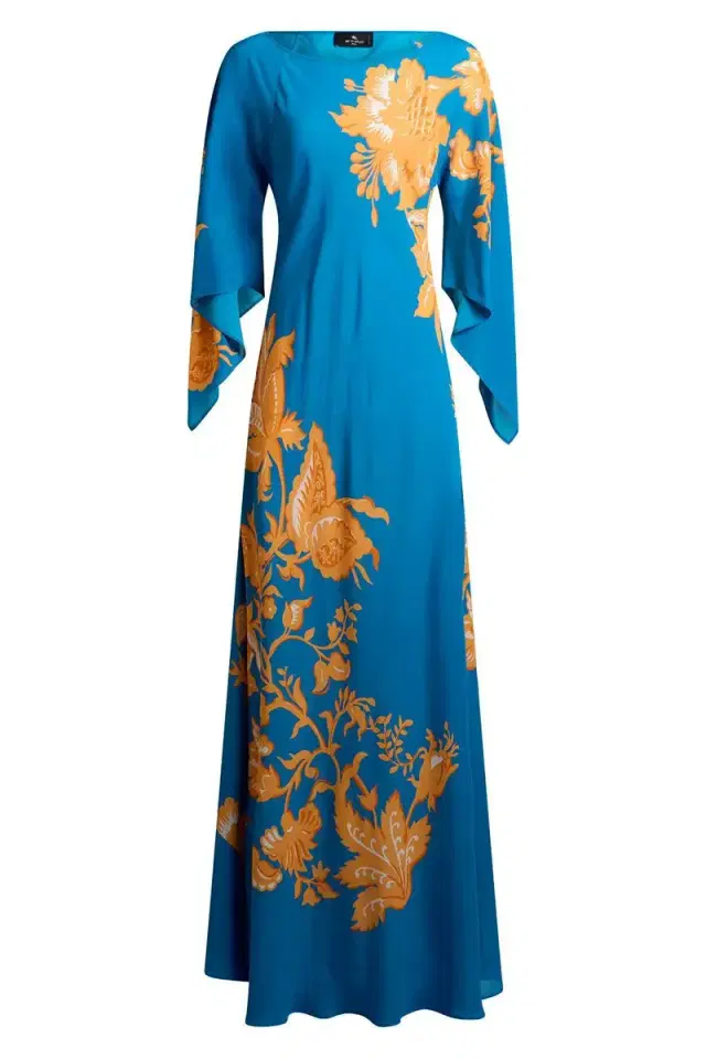 Printed Beach Maxi Dress