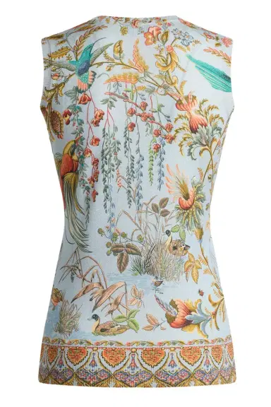Etro Printed Knit Tank Top | Thumbnail 5 Etro Printed Knit Tank Top | Thumbnail 5