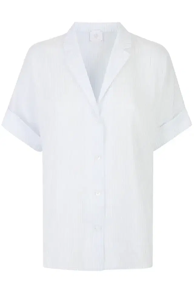 Short Sleeve Button Front Shirt