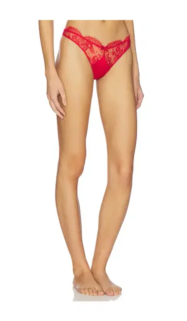 Fleur du Mal Frankie Lace Thong | Thumbnail 2