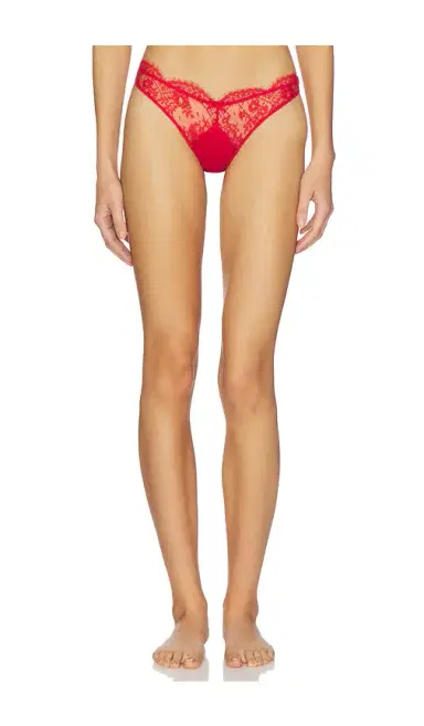 Fleur du Mal Frankie Lace Thong | Thumbnail 1