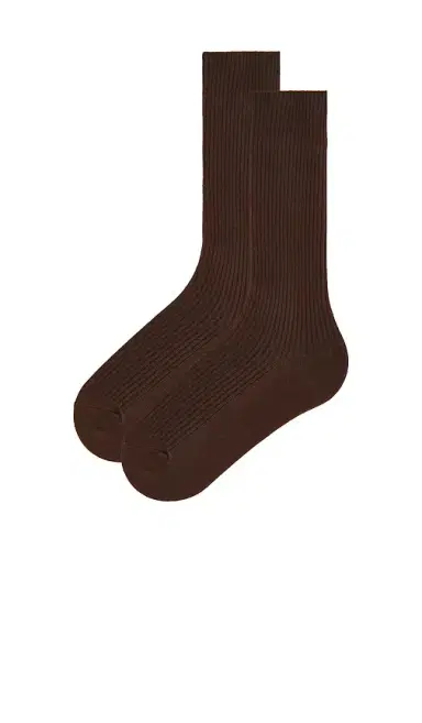 ÉTERNE Classic Rib Socks | Thumbnail 2