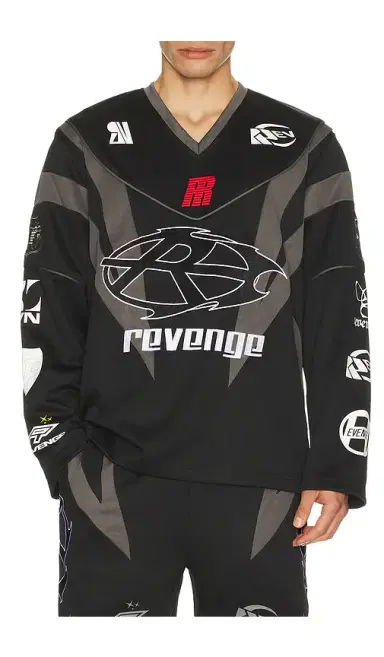 Revenge Racer Patch Moto Jersey | Thumbnail 1 Revenge Racer Patch Moto Jersey | Thumbnail 1
